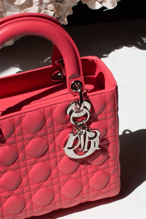 lady dior bianca opaca|Dior lambskin bag.